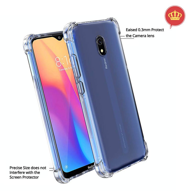 Capa Antishock Antiqueda Xiaomi Redmi 8A Flexível