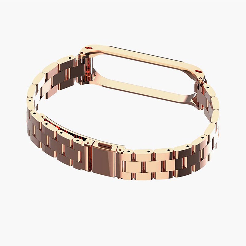 pulseira rose gold mi band 5