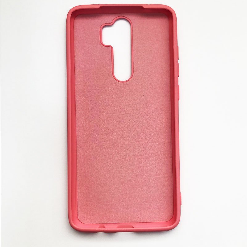 Capa Case Silicone Colorida Rosa Salmão Xiaomi Redmi Note 8 Pro