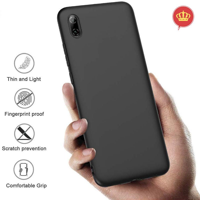 Capa Case Silicone Touch Incrível Preta Xiaomi Redmi 7A