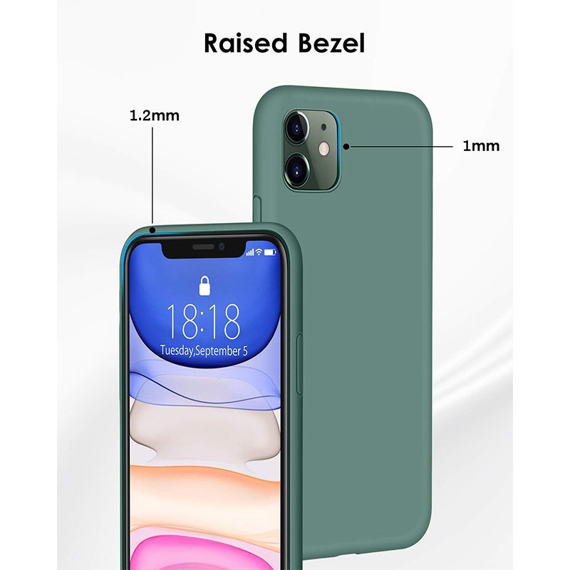 Capa Verde Exército Silicone Resistente iPhone 11 Pro Max