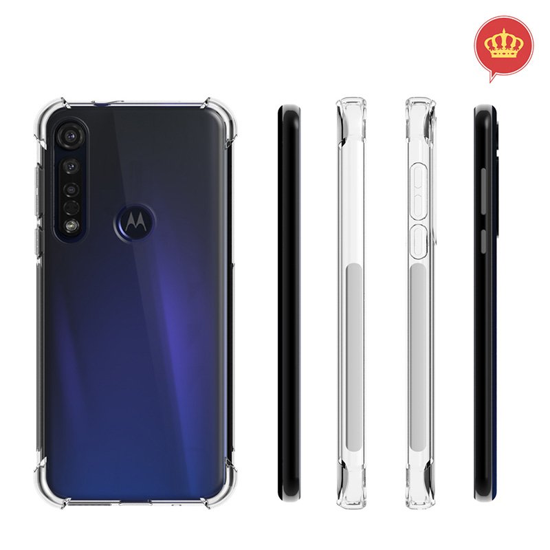 Capa Case Anti Shock Flexível Motorola Moto G8 Plus Transparente