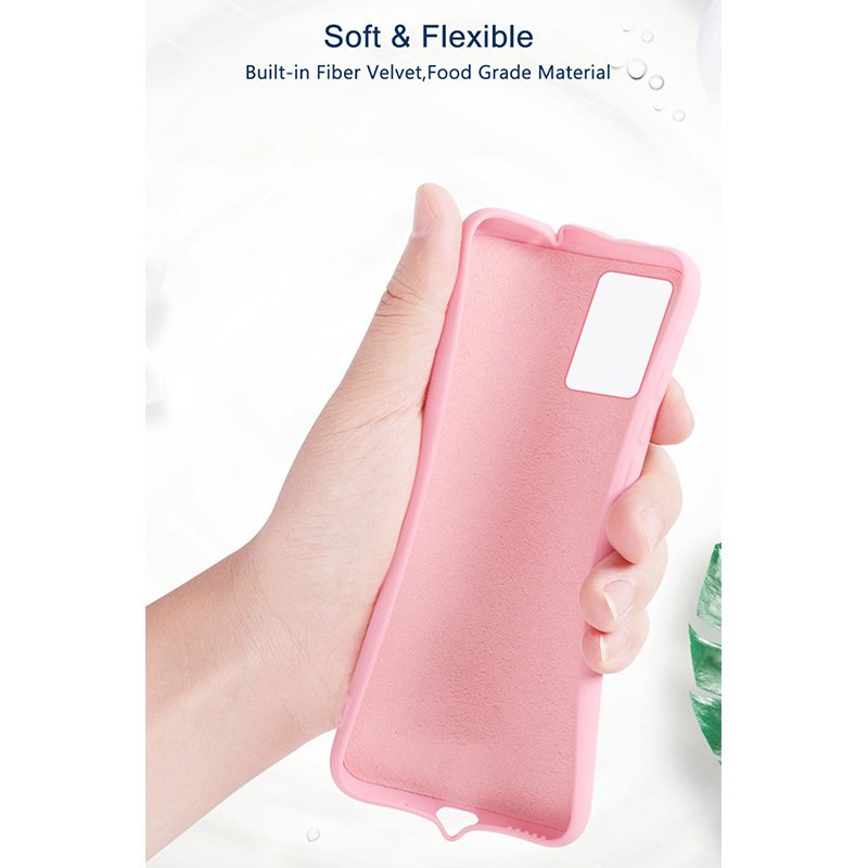 Capa Capinha Vermelha Galaxy A71 Silicone Macio Flexível