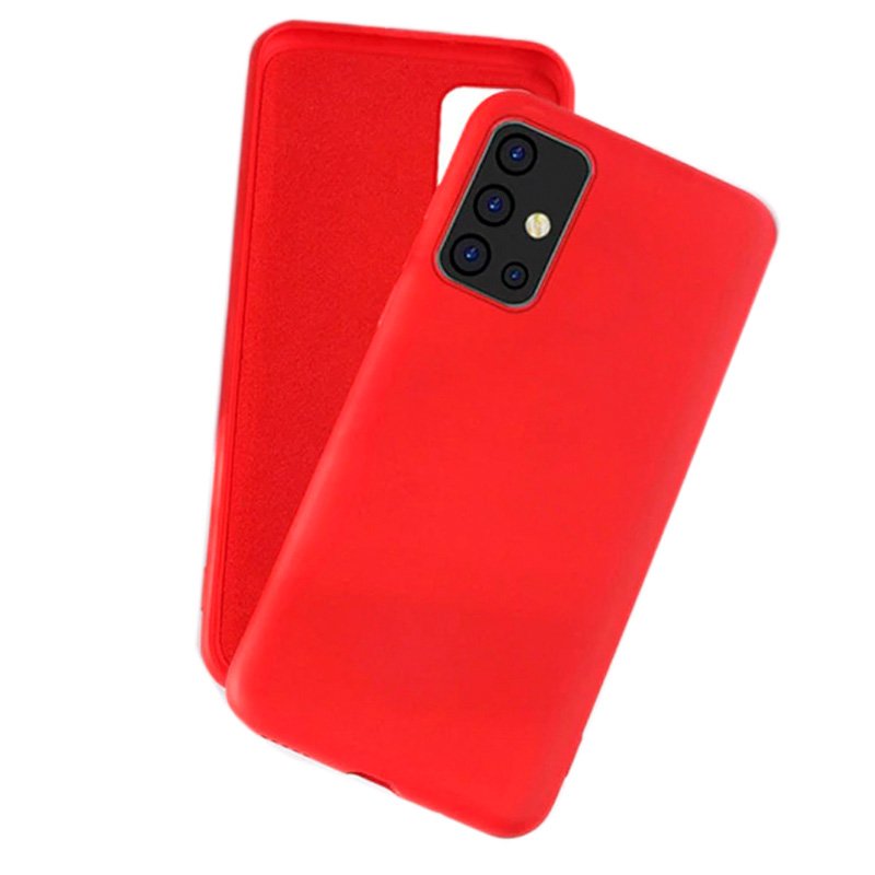 Capa Capinha para Samsung Galaxy A51 Tela 6.5 Silicone Aveludada Anti Queda  Impacto + Pelicula 3D - PALASHOP