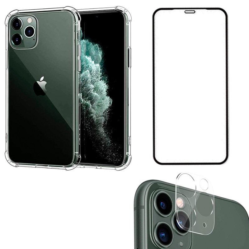 Capa Anti-impacto Emborrachada Para Apple iPhone 11 - Preta em Promoção |  Ofertas na Americanas