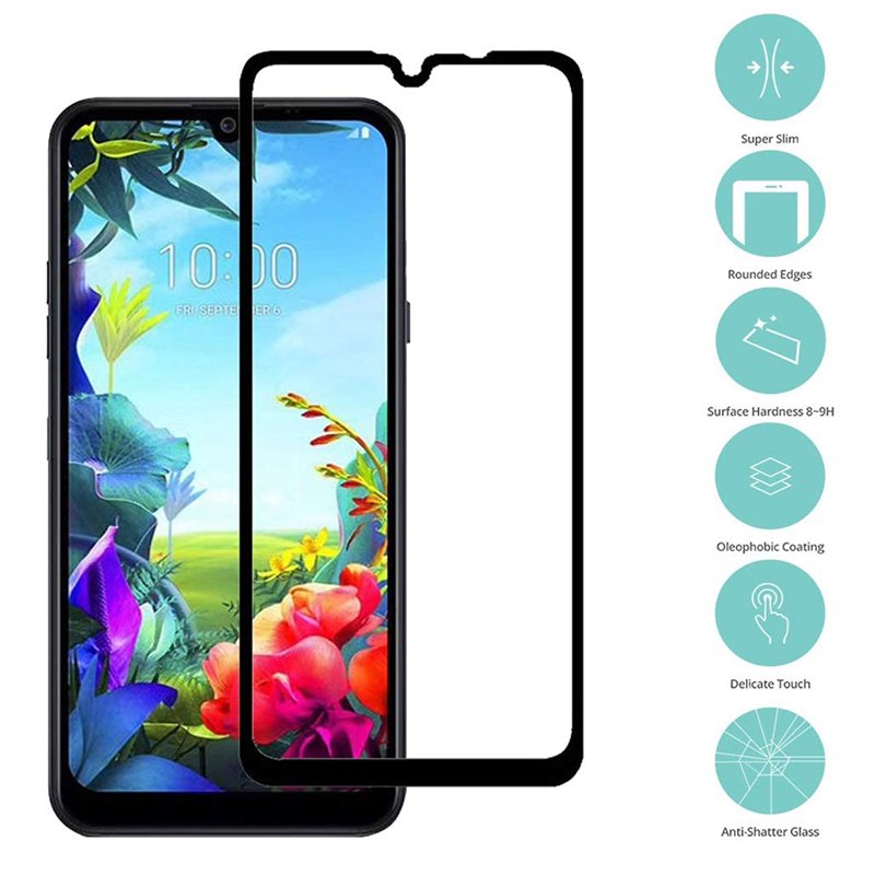 Capa Case Anti Shock LG K50S + Película de Vidro 3D + Kit Aplicação