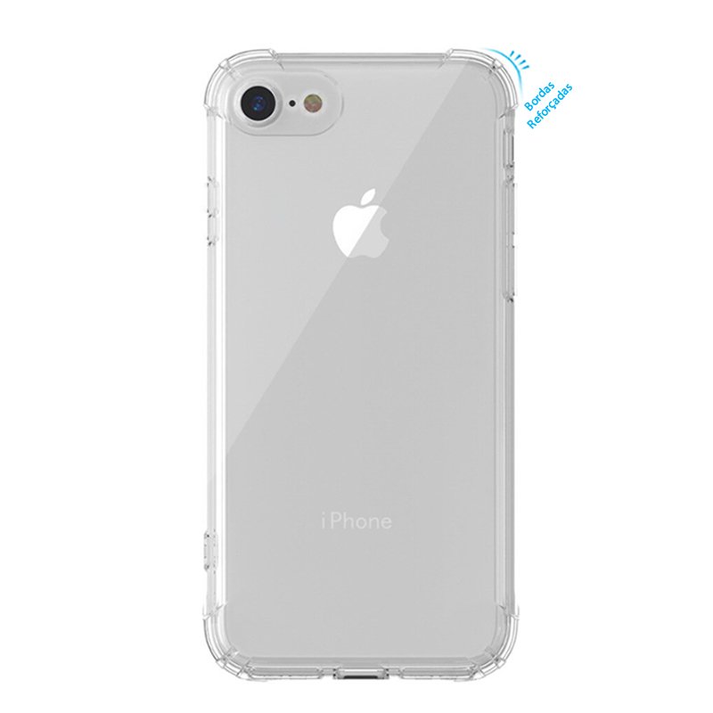 Capa Case Iphone Novo SE 2020 Tela 4.7 Anti Shock Impacto Armadura Metal  Prova Parafusada Tank Resistente Proteção - Global Capas