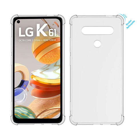 Capa Case Anti Shock Bordas Reforçadas LG K61