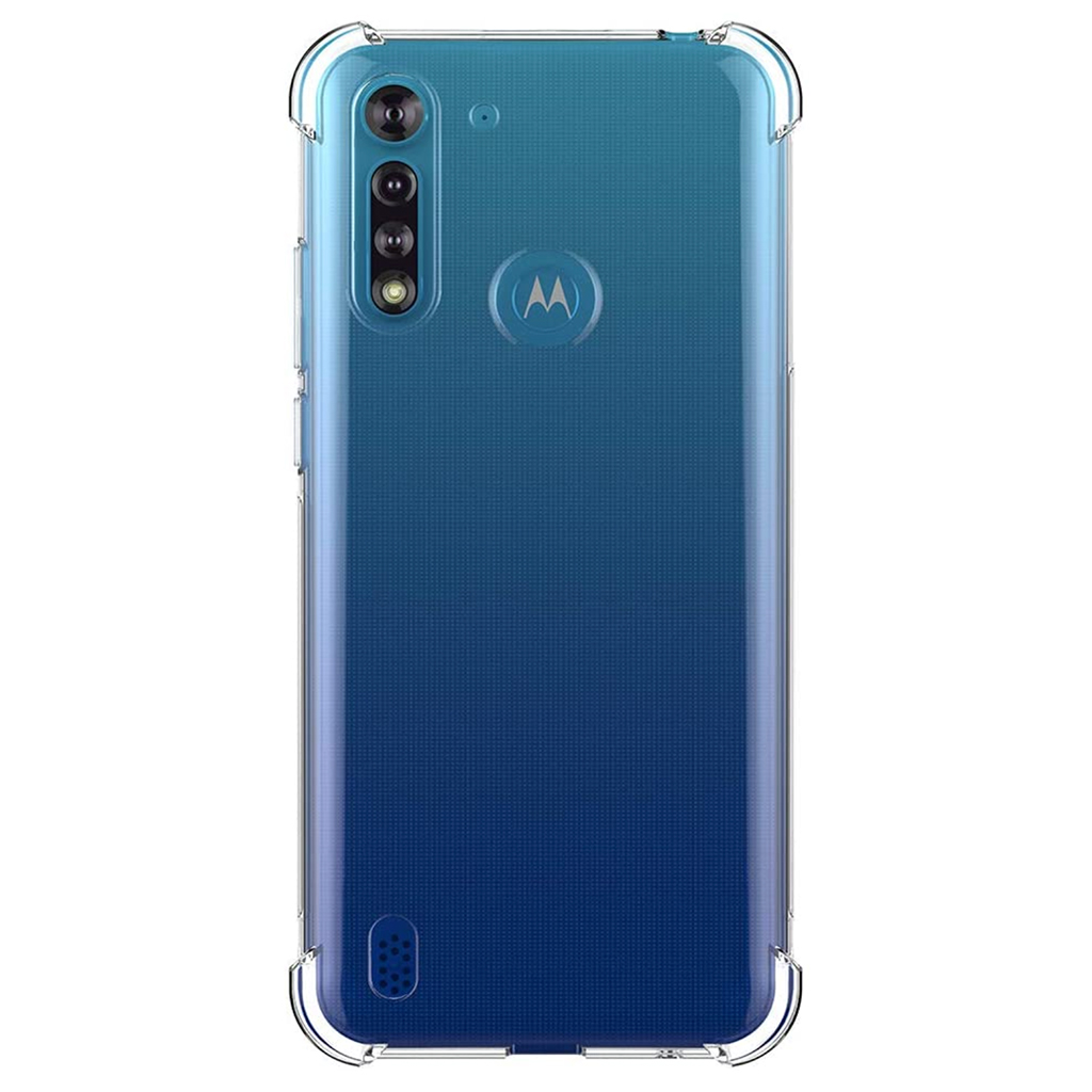 Capinha Capa Moto G8 Power Lite + Película de Câmera Nano Flexível