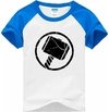 Camiseta Raglan Infantil Thor Martelo