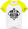 Camiseta Raglan Infantil Corridas Proibidas 405 - Street Outlaws - loja online