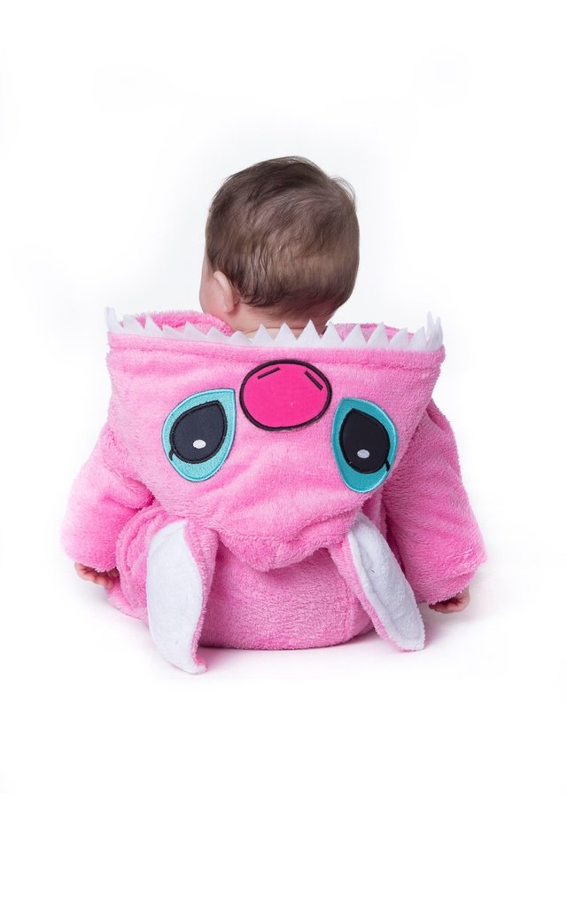 Pijama Stitch Rosa De Polar Soft