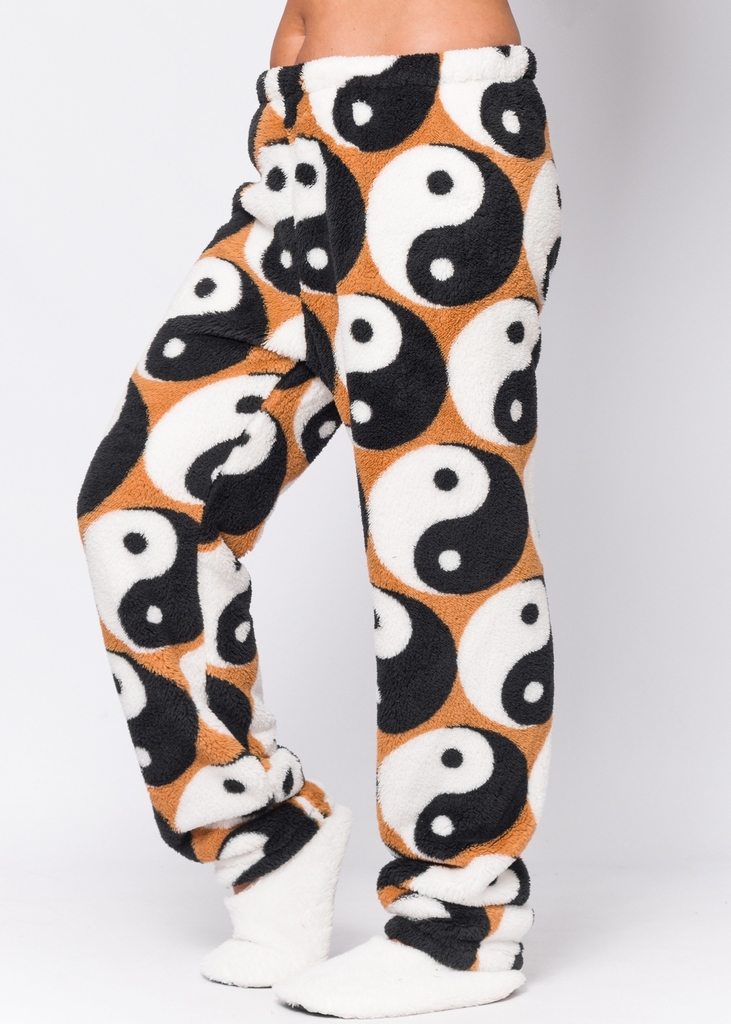 Pantalón Yin Yang Marron - Comprar en Aoni Design