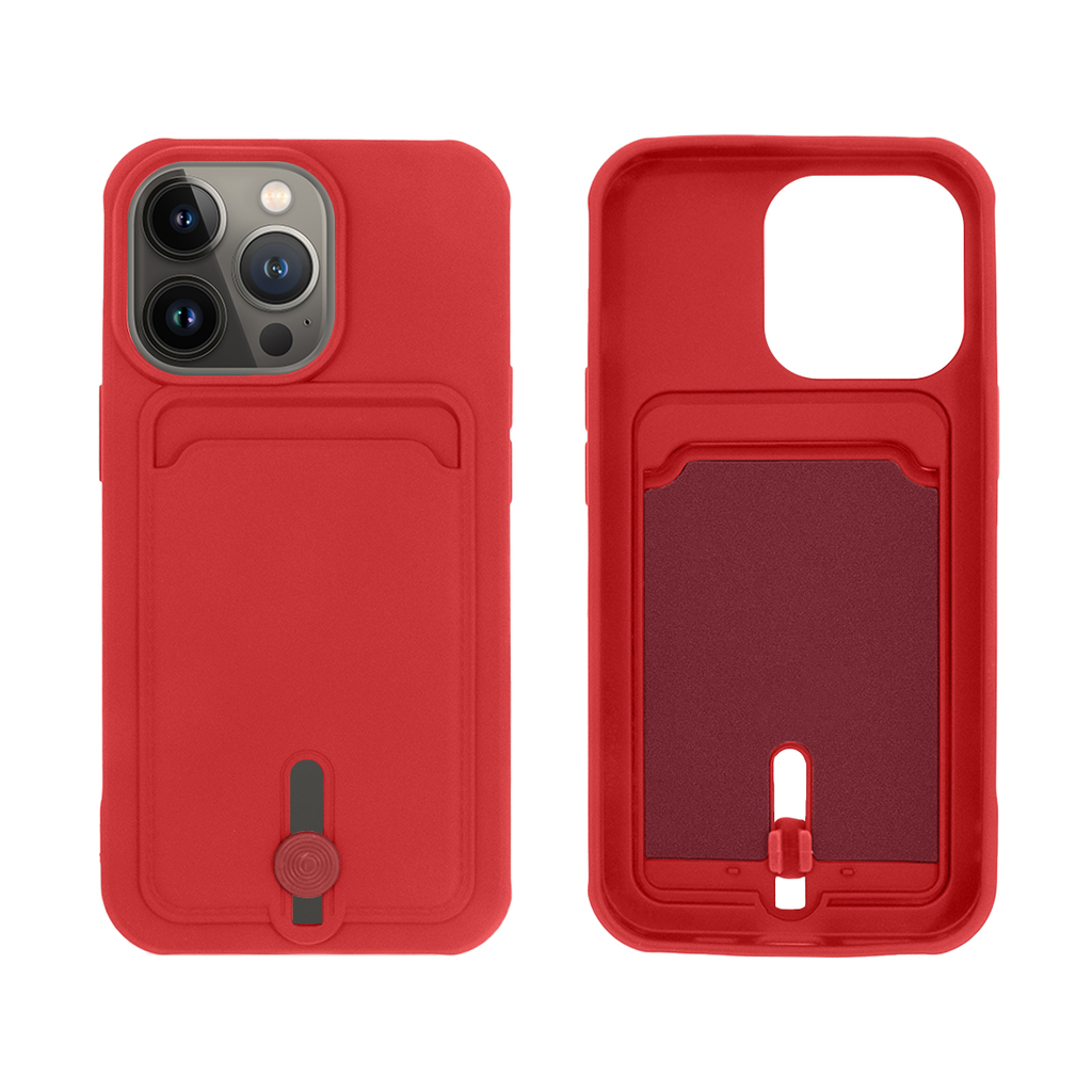 Capinha Celular iPhone 13 Pro Suporte para Cartão