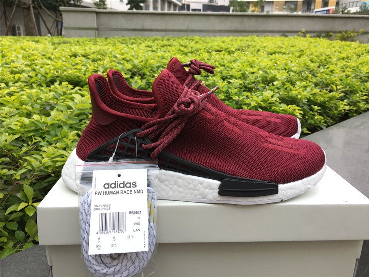 adidas nmd r1 pharrell hu friends and family burgundy