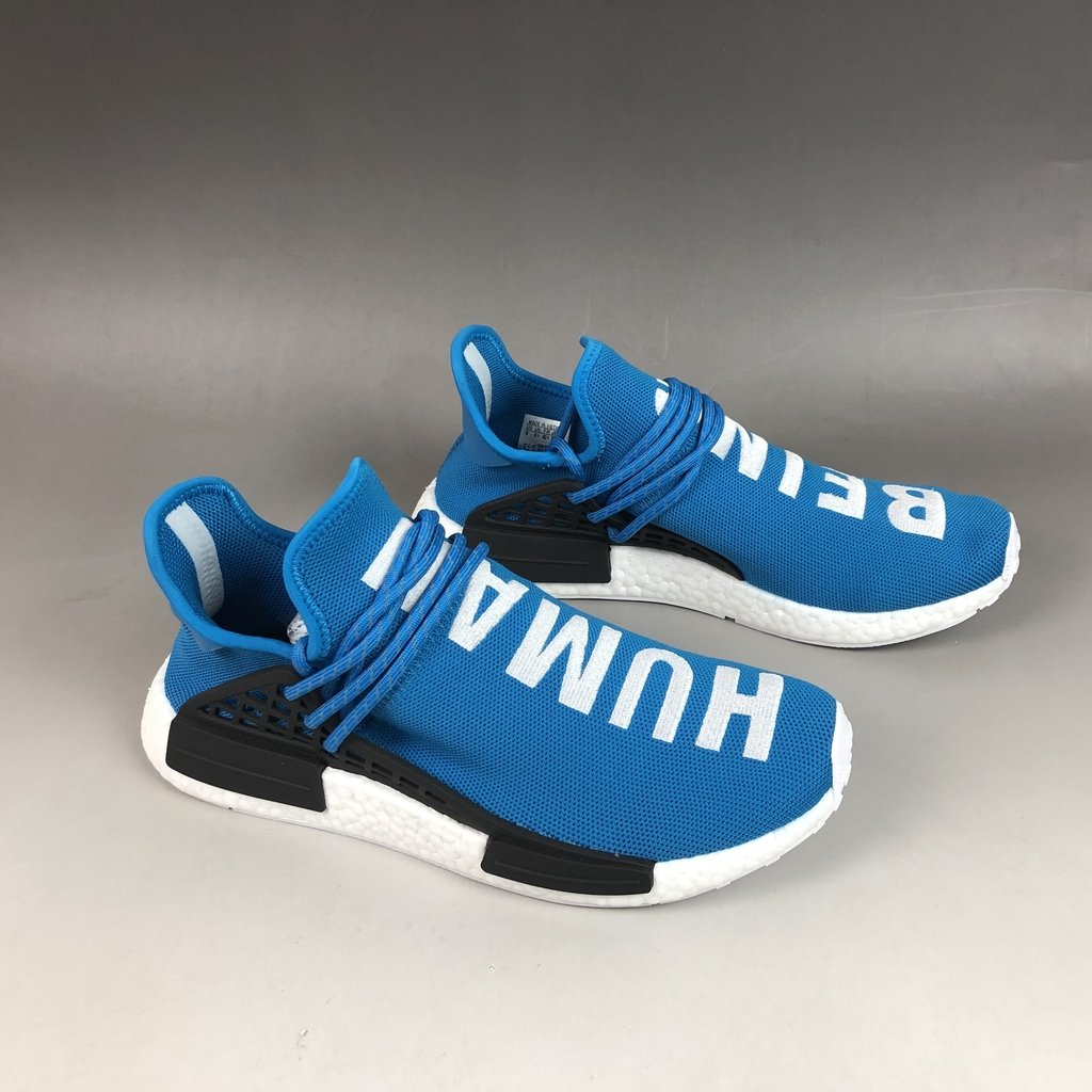adidas nmd hu pharrell human being sharp blue