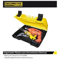 Organizador Plastico Crossmaster Tipo Maletin P/H/Elelectrica 9931078 - 12 Compartimientos - comprar online