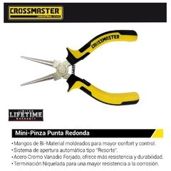 Pinza Crossmaster Punta Redonda L= 127 Mm 9970296 - 5" - comprar online