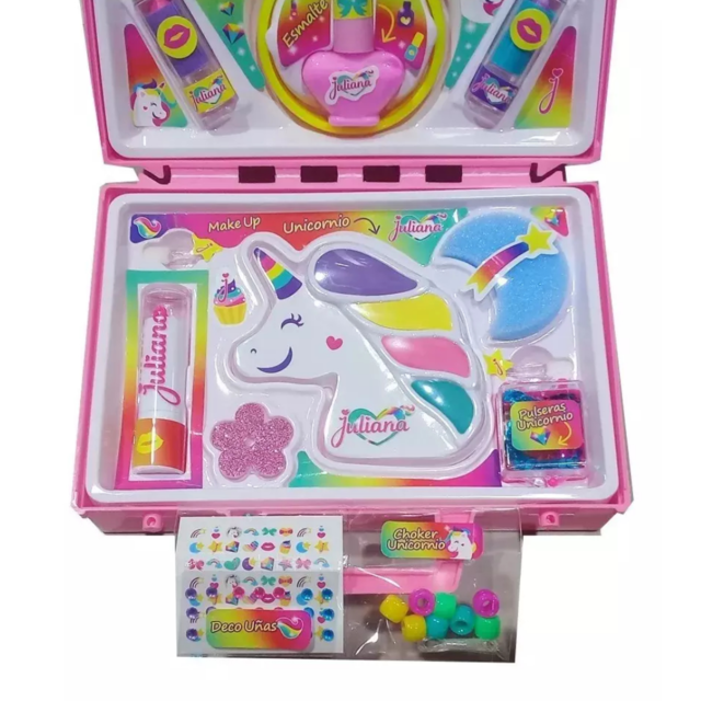 Oferta Valija Juliana Make Up Unicorn en Walmart