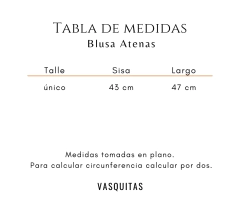BLUSA ATENAS