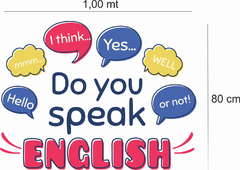 Papel de Parede para Escola de Inglês Do you speak English