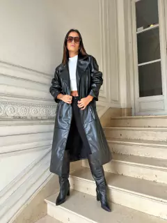 TRENCH CUERO