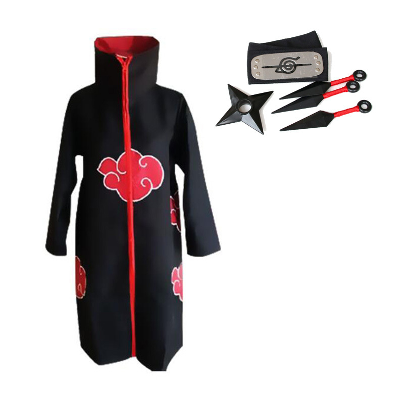 Capa Manto Akatsuki Itachi Sasuke Obito Anime Naruto Shippuden Sobretu