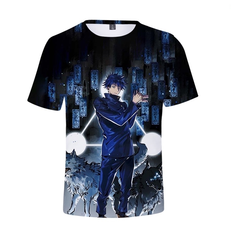 Polera Megumi Fushiguro Jujutsu Kaisen Polera Megumi Fushiguro Jujutsu Kaisen