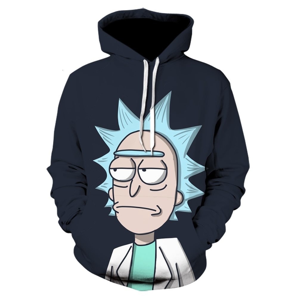 rick and morty moletom com capuz men