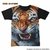 Camiseta Unissex Barba Ruiva - Face Tigre