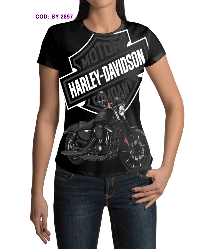 Camiseta harley davidson feminina Clearance