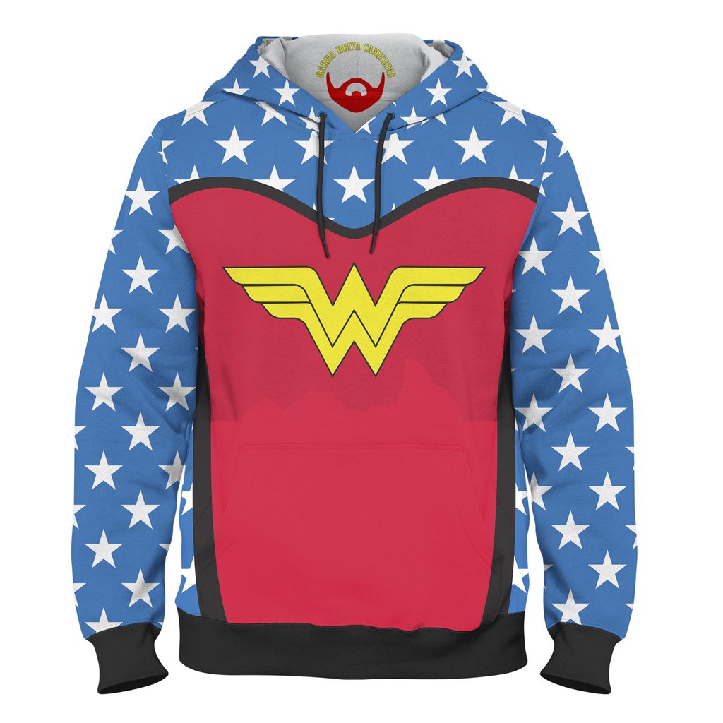 Blusa de frio mulher maravilha Clearance