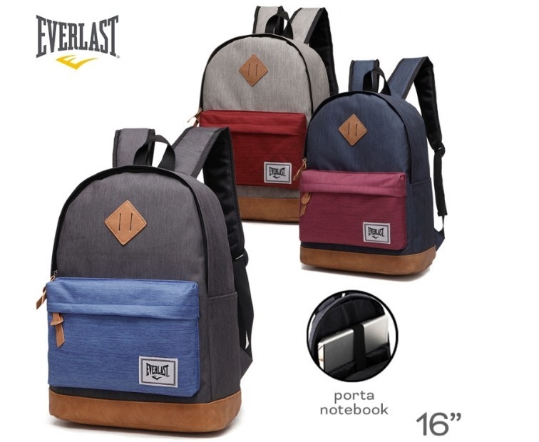 Mochila Everlast - 1441 - Coquetas Bijouterie