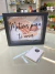 QUADRO COFRE PERSONALIZADO - MOTIVOS PARA TE AMAR | PRAZO DE PRODUÇÃO: 15 DIAS