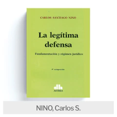 Libro: La legítima defensa