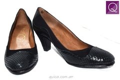 Zapatos Stilleto Mujer Vestir Taco Gamuza Ondas Quica Loreto - comprar online