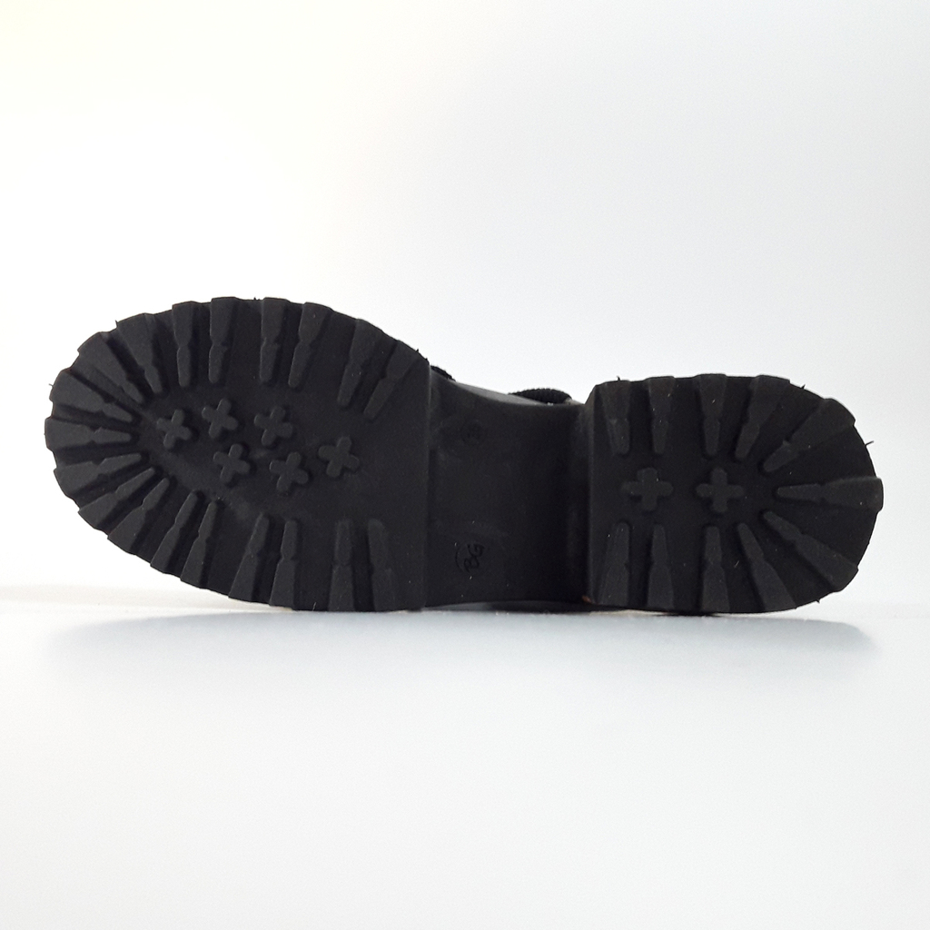Borcegos Botas Plataformas Cuero Invierno Mujer Livianas Alpinos