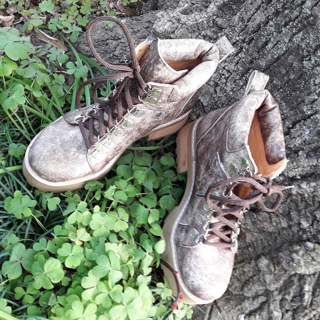Borcegos Botas Plataformas Cuero Invierno Mujer Livianas Alpinos