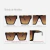 Óculos de Sol Tramontti Animal Print na internet
