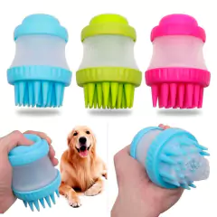 Cepillo para baño con contenedor de shampoo ¡VERDE MANZANA!