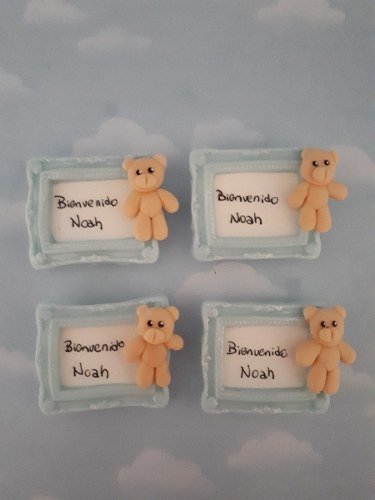 Souvenirs 10 Iman Bautismo Nacimiento Porcelana Fria Souvenirs 10 Iman Bautismo Nacimiento Porcelana Fria