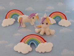 souvenirs 10 Unicornios Ponys arco iris