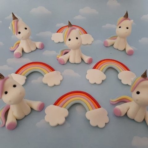 Souvenirs Unicornio My Little Pony Porcelana Fria