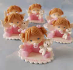 Imagen de Souvenirs 10 muñecas angelitos
