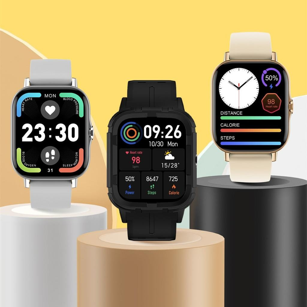 Smartwatch DT94 Gris Doble Malla
