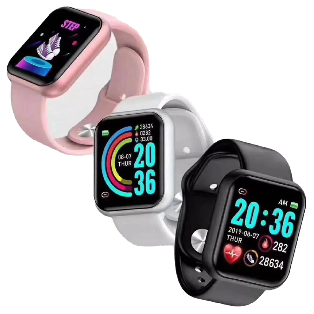 Smartwatch D20 Rosa - Tienda de Relojes Online