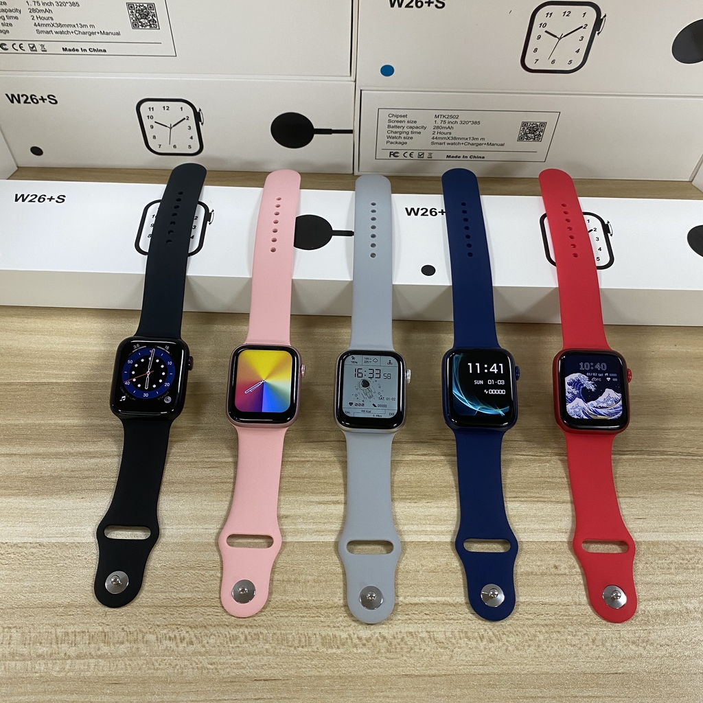 Smartwatch W26 Pro Doble Malla Negro