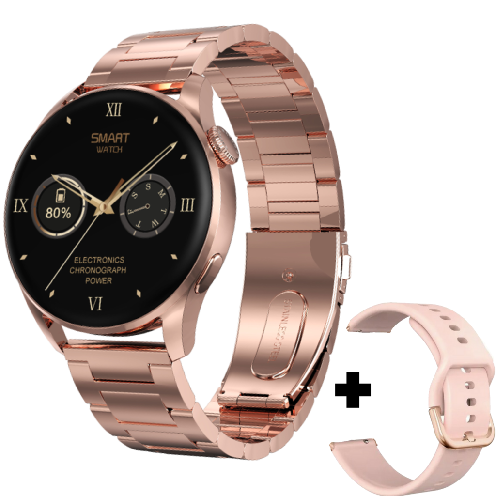 Smartwatch DT3 Rose Gold Doble Malla