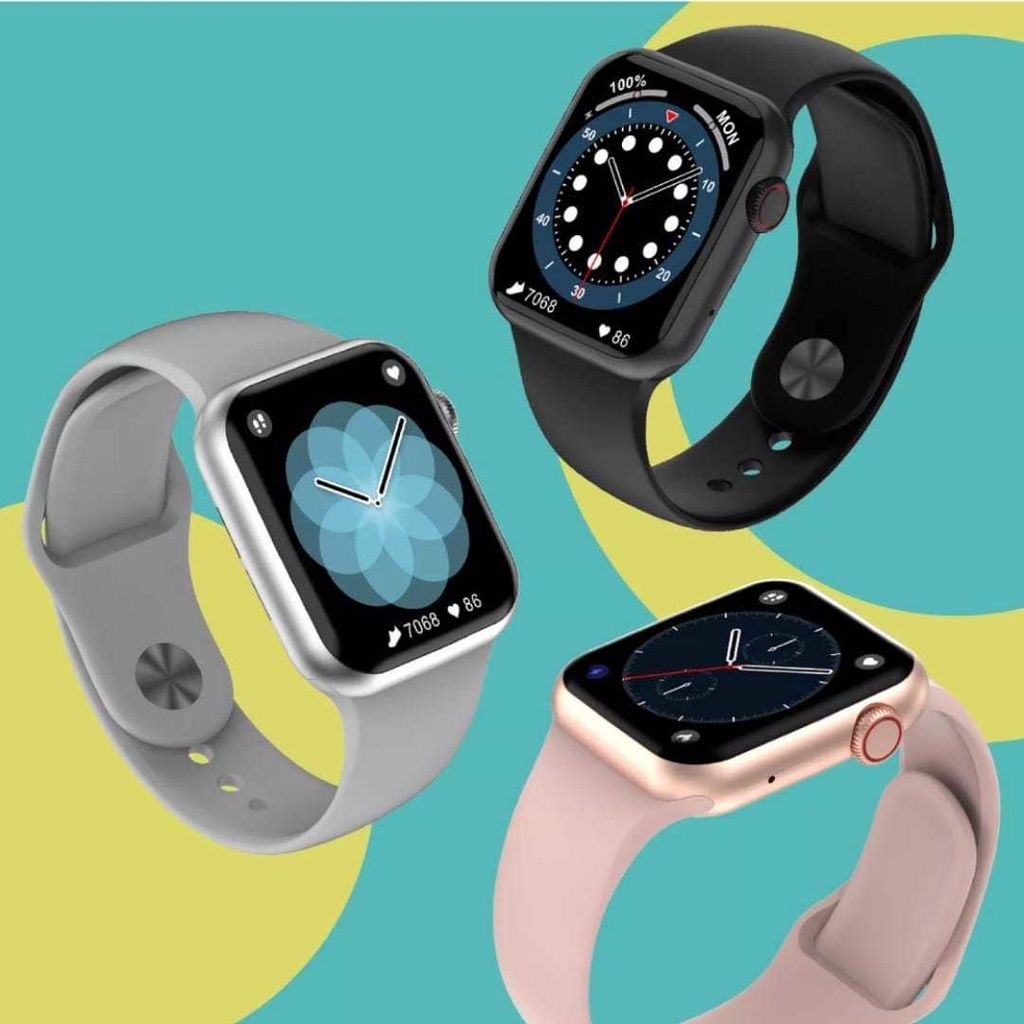 Smartwatch DT100 Plus Rosa Doble Malla