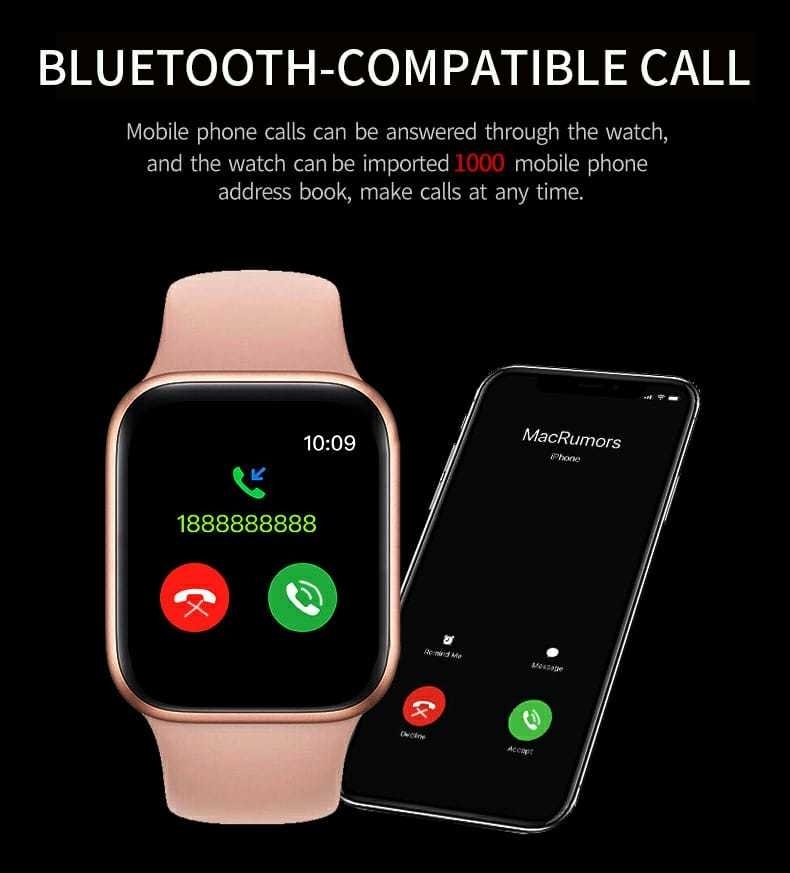 Smartwatch U98 Plus Music Mp3 Negro Doble Malla
